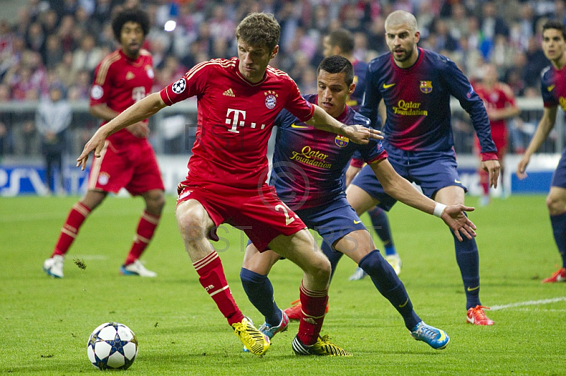 GER, UEFA CL, FC Bayern Muenchen vs. FC Barcelona