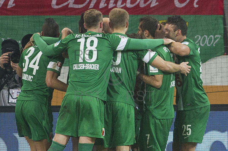 GER, 1.FBL,  FC Augsburg vs. Hamburger SV