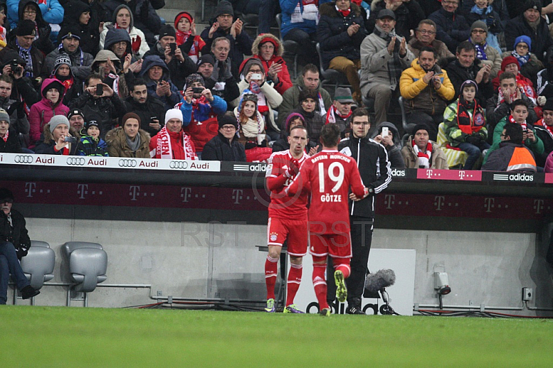 GER, 1.FBL,  FC Bayern Muenchen vs. Hamburger SV