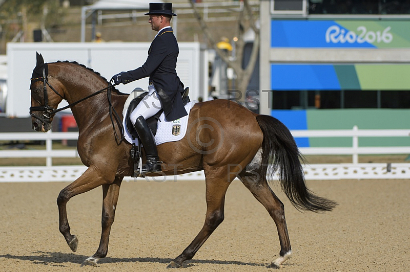 BRA, Olympia 2016 Rio, Pferdesport Dressur - Vielseitigkeitsreiten Tag 1 