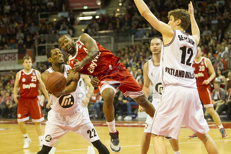 GER, Beko BBL, FC Bayern Muenchen vs. Artland Dragons