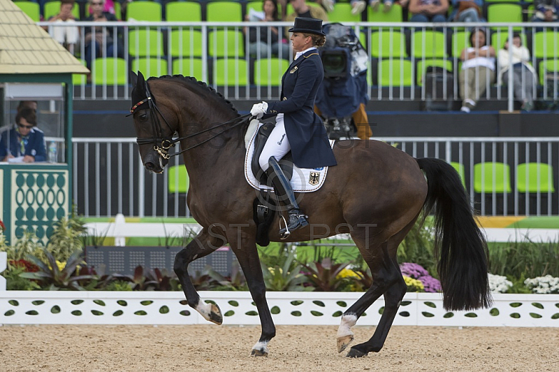 BRA, Olympia 2016 Rio, Reitsport , Dressur Mannschaft Grand Prix Spezial