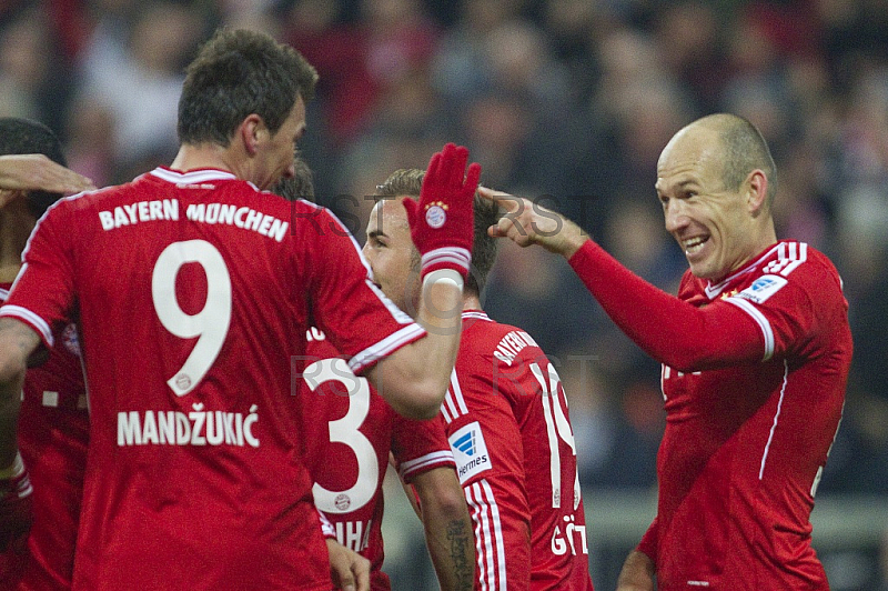 GER, 1.FBL,  FC Bayern Muenchen vs. FC Schalke 04