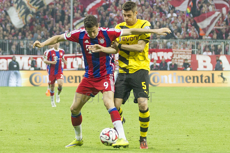 GER, DFB Pokal Halbfinale,  FC Bayern Muenchen vs. Borussia Dortmund GER, DFB Pokal Halbfinale,  FC Bayern Muenchen vs. Borussia Dortmund