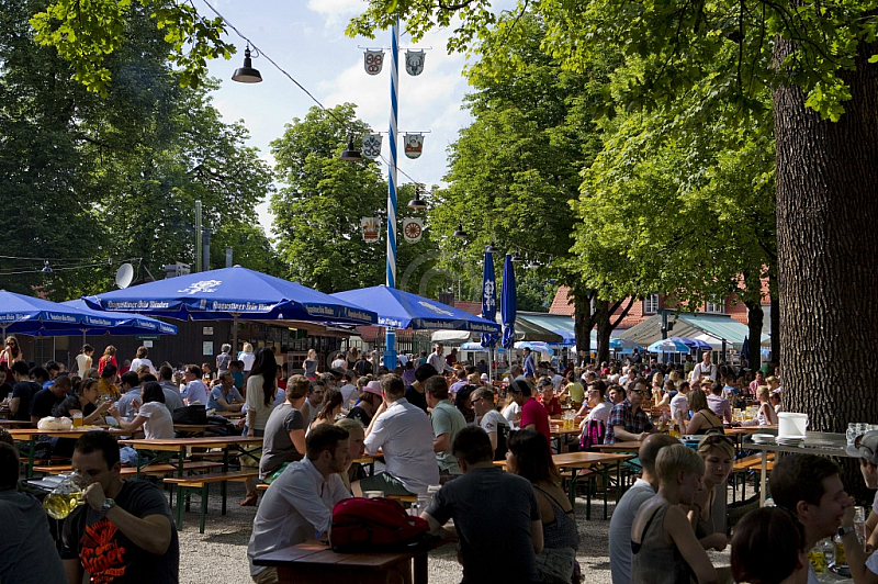 GER, Feature Biergarten Muenchen