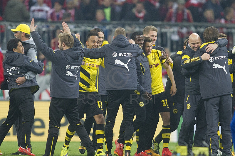 GER, DFB Pokal Halbfinale,  FC Bayern Muenchen vs. Borussia Dortmund