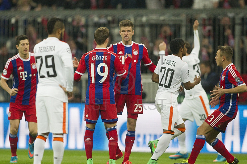 GER, UEFA CL Achtelfinale, FC Bayern Muenchen vs.  Shakhtar Donetsk