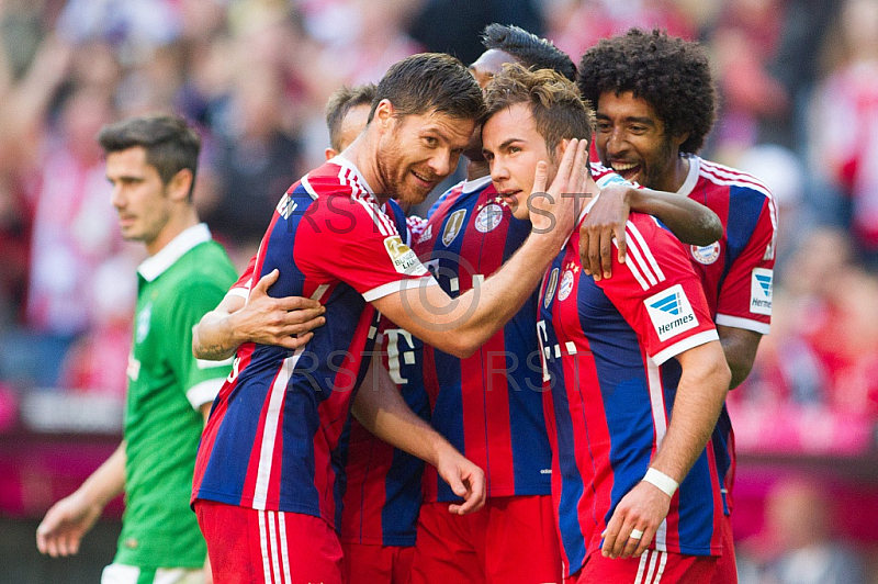 GER, 1.FBL,  FC Bayern Muenchen vs. SV Werder Bremen