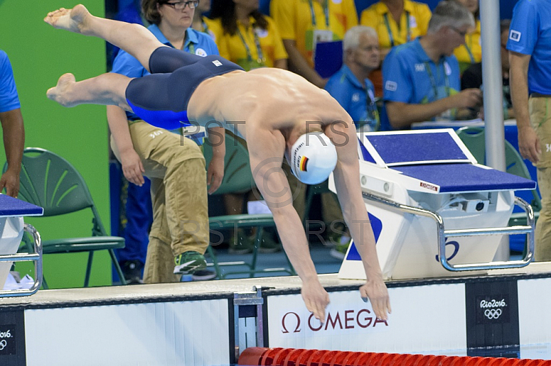 BRA, Olympia 2016 Rio, Schwimmen 200 Meter Freistiel, Vorlauf 4 