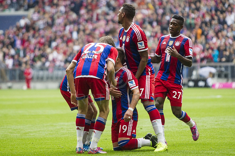 GER, 1.FBL,  FC Bayern Muenchen vs. VfB Stuttgart