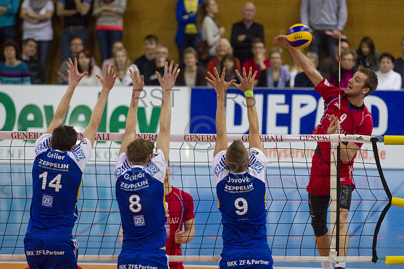 GER, 1.BL Volleyball, Generali Haching vs.  VFB Friedrichshafen