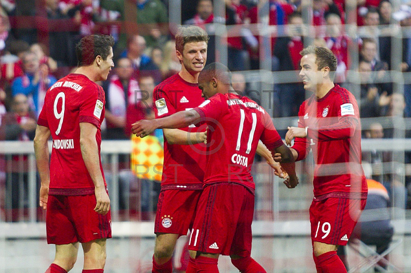 GER, 1.FBL,  FC Bayern Muenchen vs. Borussia Dortmund