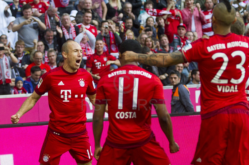 GER, 1.FBL,  FC Bayern Muenchen vs. VfB Stuttgart