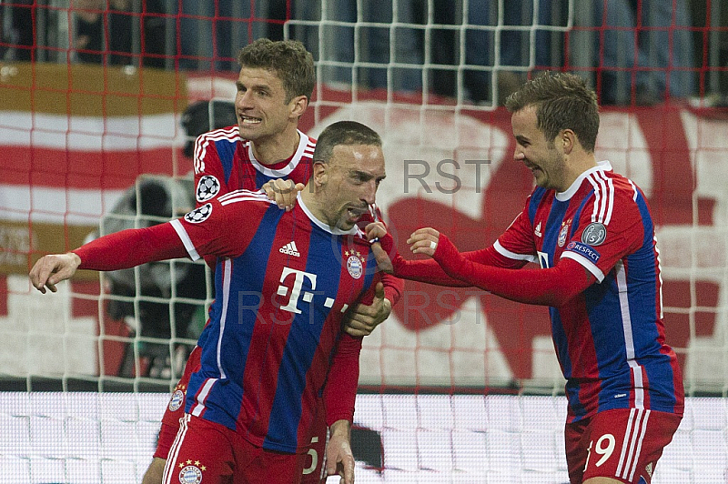 GER, UEFA CL Achtelfinale, FC Bayern Muenchen vs.  Shakhtar Donetsk