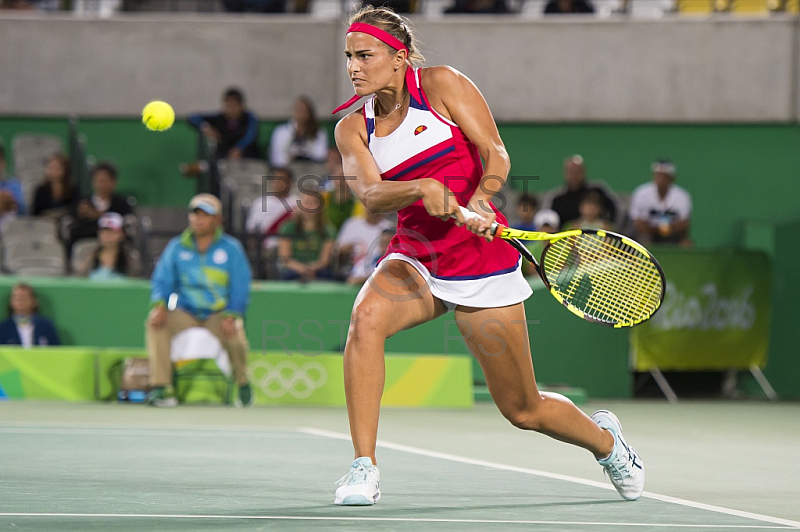 BRA, Olympia 2016 Rio, Tennis, Finale Monica Puig (PUR) vs. Angelique Kerber (GER) 