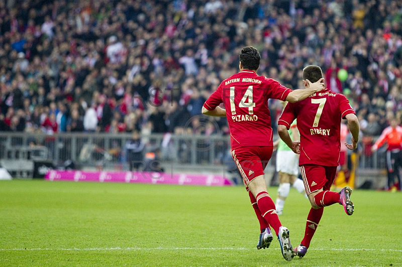 GER, 1.FBL,  FC Bayern Muenchen vs. Fortuna Duesseldorf