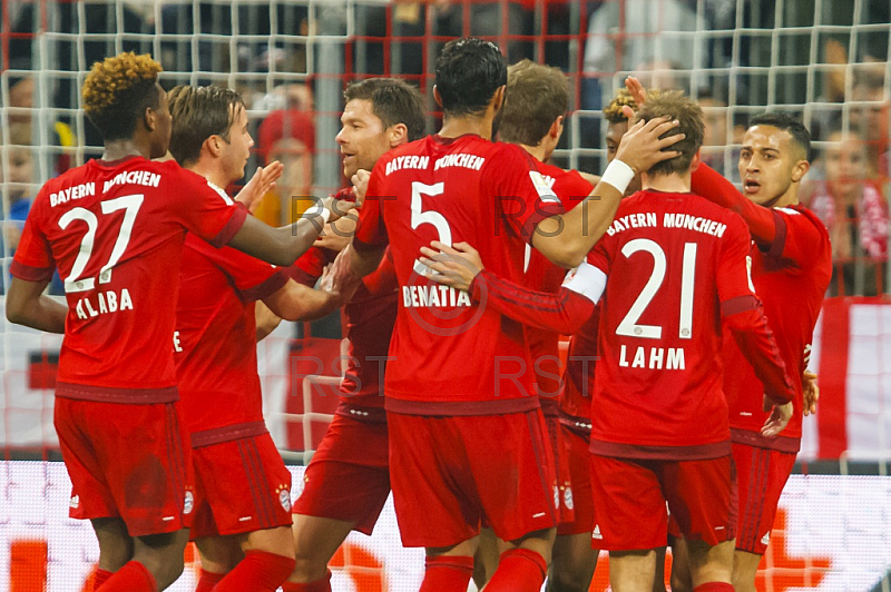 GER, 1.FBL,  FC Bayern Muenchen vs. SV Werder Bremen