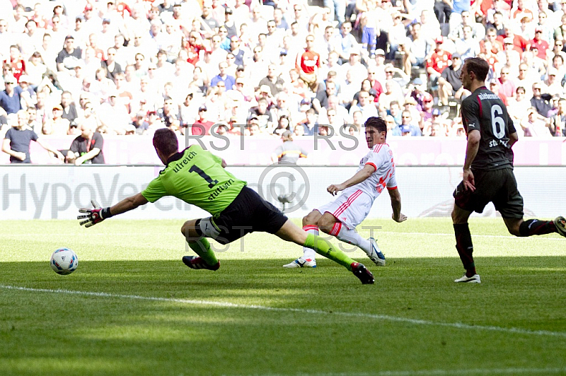 GER, 1.FBL,  FC Bayern Muenchen vs. VfB Stuttgart