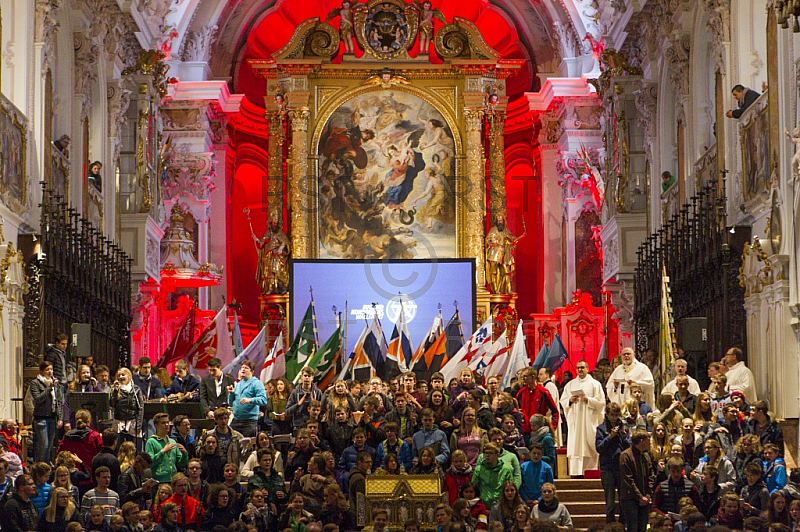 GER, Jugendkorbinianswallfahrt mit Erzbischof Kardinal Reinhard Marx GER, Jugendkorbinianswallfahrt mit Erzbischof Kardinal Reinhard Marx