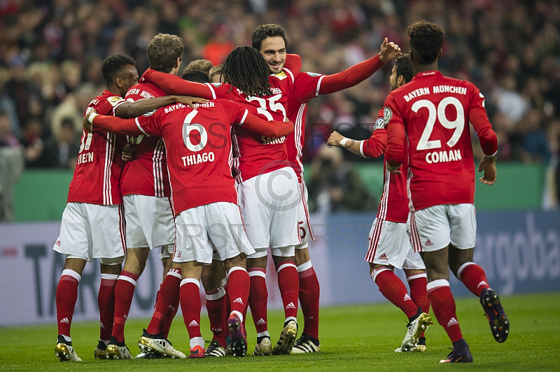 GER, DFB Pokal,  FC Bayern Muenchen vs. FC Augsburg