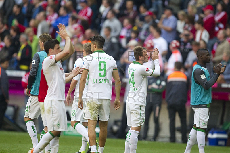 GER, 1.FBL,  FC Bayern Muenchen vs. SV Werder Bremen