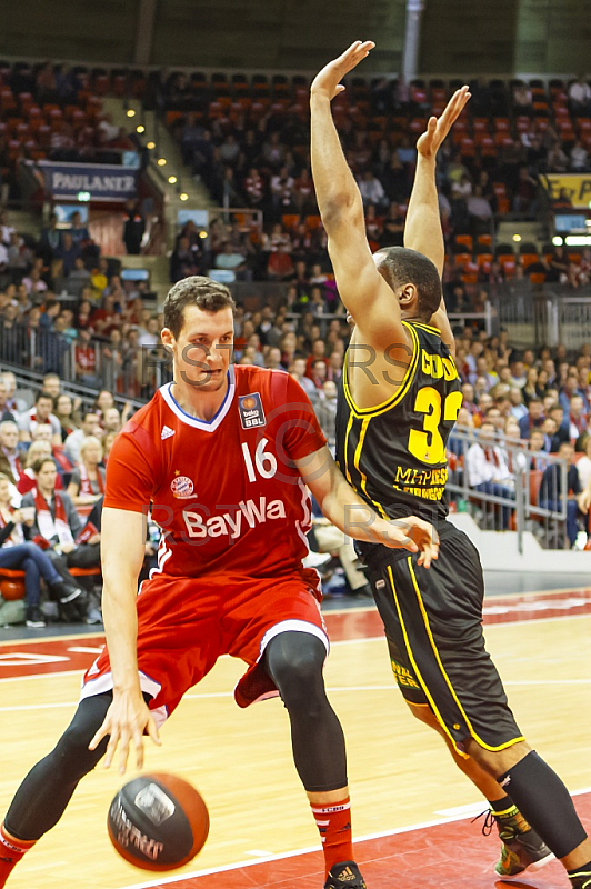 GER, Beko BBL Viertelfinale Spiel 5  , FC Bayern Muenchen vs. MHP Riesen Ludwigsburg