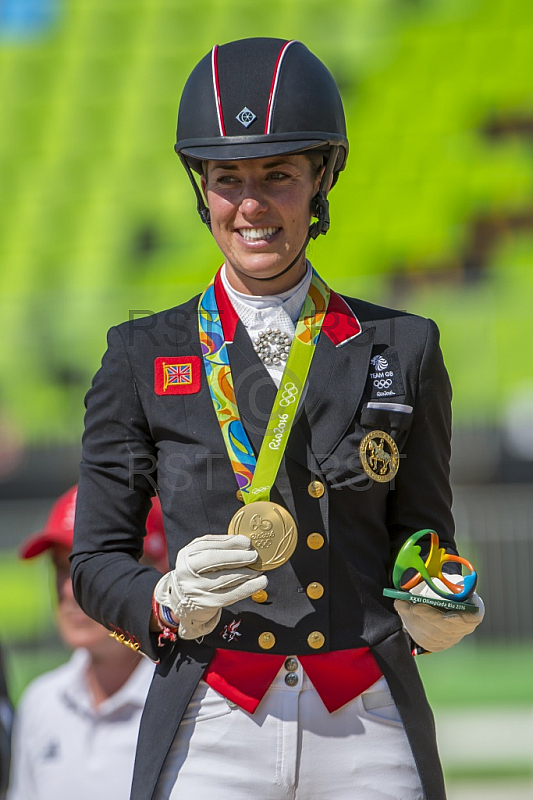 BRA, Olympia 2016 Rio, Reitsport , Dressur EInzel Grand Prix Kuer