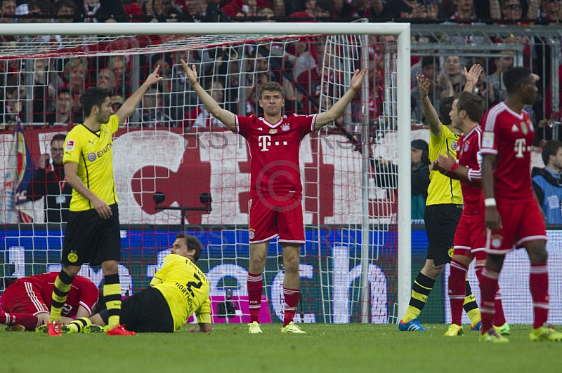 GER, 1.FBL,  FC Bayern Muenchen vs. Borussia Dortmund