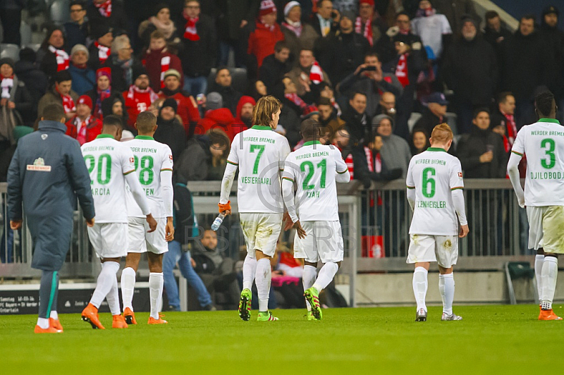 GER, 1.FBL,  FC Bayern Muenchen vs. SV Werder Bremen