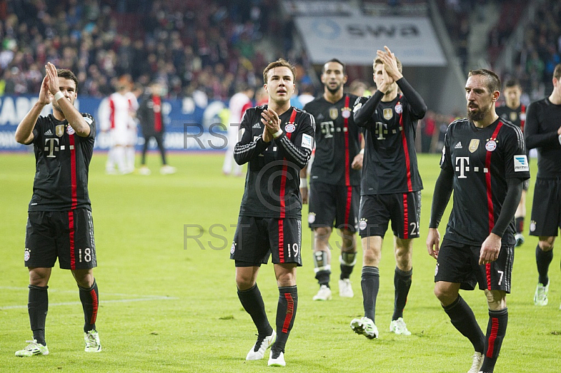 GER, 1.FBL,  FC Augsburg vs. FC Bayern Muenchen