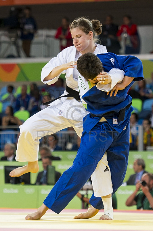 BRA, Olympia 2016 Rio, Judo, Viertelfinale Damen -70kg