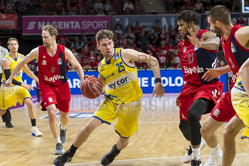 GER, BBL Playoff Viertelfinale , FC Bayern Muenchen vs. Basketball Loewen Braunschweig
