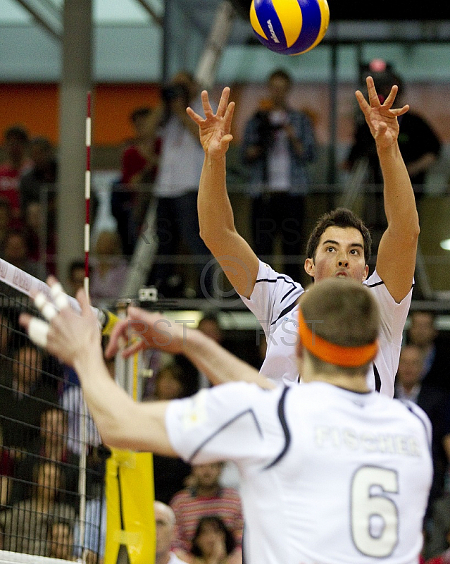 GER, 1.BL Volleyball, Generali Haching vs. Berlin Recycling Voll GER, 1.BL Volleyball, Generali Haching vs. Berlin Recycling Voll