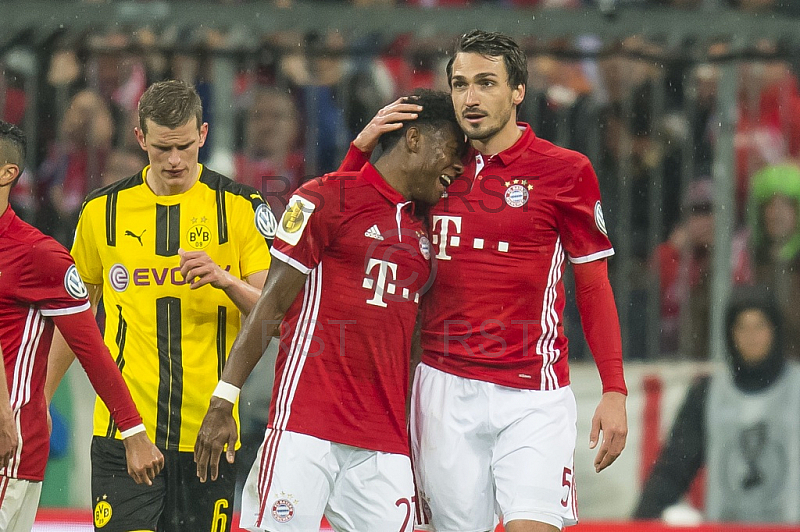 GER, DFB Pokal, Halbfinale,  FC Bayern Muenchen vs. Borussia Dortmund