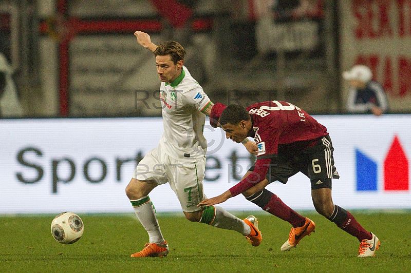 GER, 1.FBL, 1. FC Nuernberg vs SV Werder Bremen