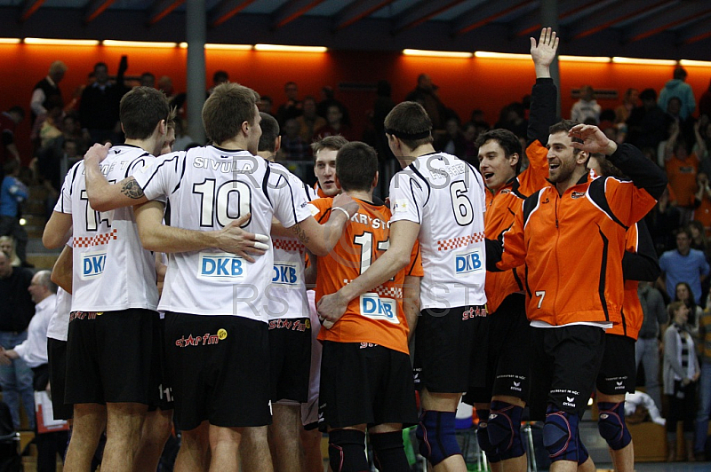 GER, 1.BL Volleyball, Generali Haching vs. Berlin Recycling Volleys