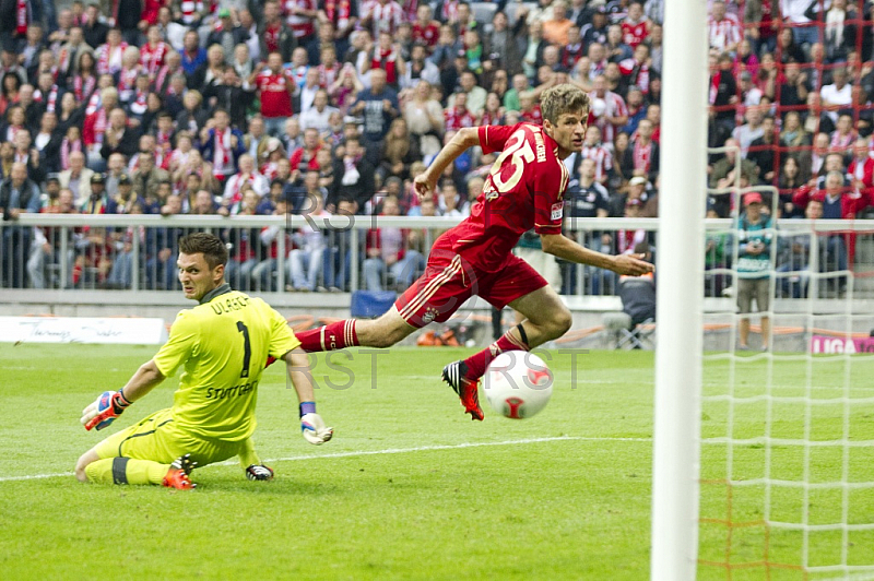 GER, 1.FBL,  FC Bayern Muenchen vs. VfB Stuttgart