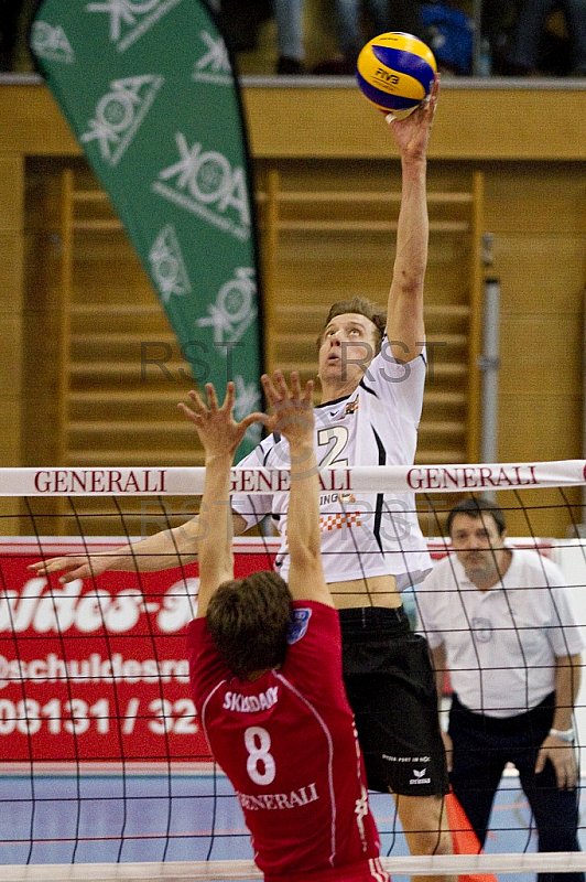GER, 1.BL Volleyball, Generali Haching vs. Berlin Recycling Voll