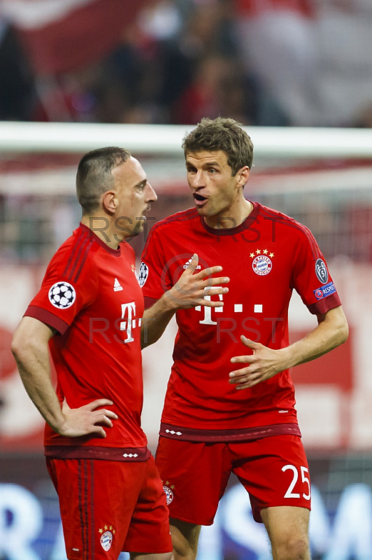 GER, UEFA CL Viertelfinale,  FC Bayern Muenchen (GER) vs. Benfica Lissabon (POR) 