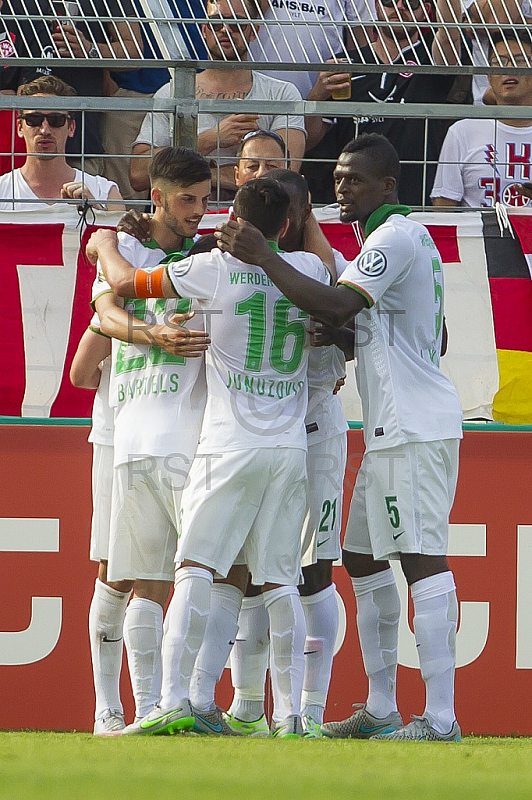 GER, DFB Pokal ,  Wuerzburger Kickers  vs. SV Werder Bremen