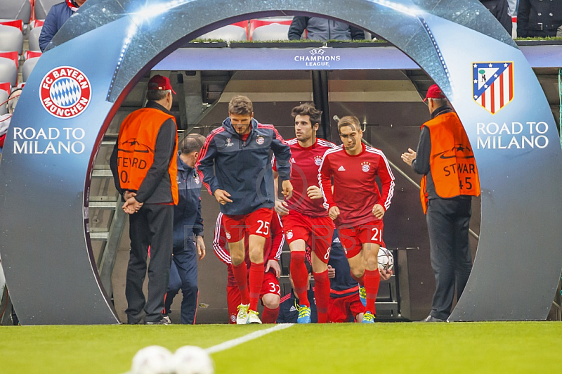 GER, UEFA CL, FC Bayern Muenchen (GER) vs Atletico Madrid (ESP)