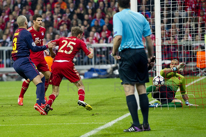 GER, UEFA CL, FC Bayern Muenchen vs. FC Barcelona