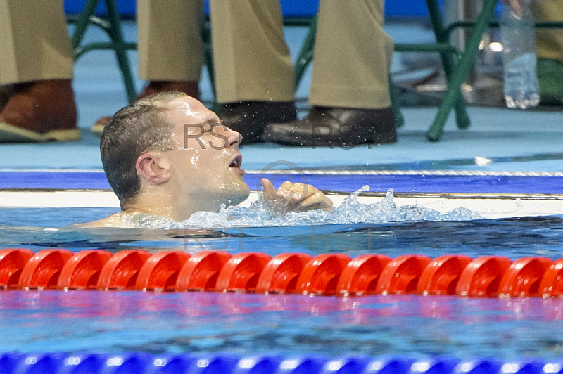 BRA, Olympia 2016 Rio,  Schwimmen 100 Meter Brust Halbfinale 2