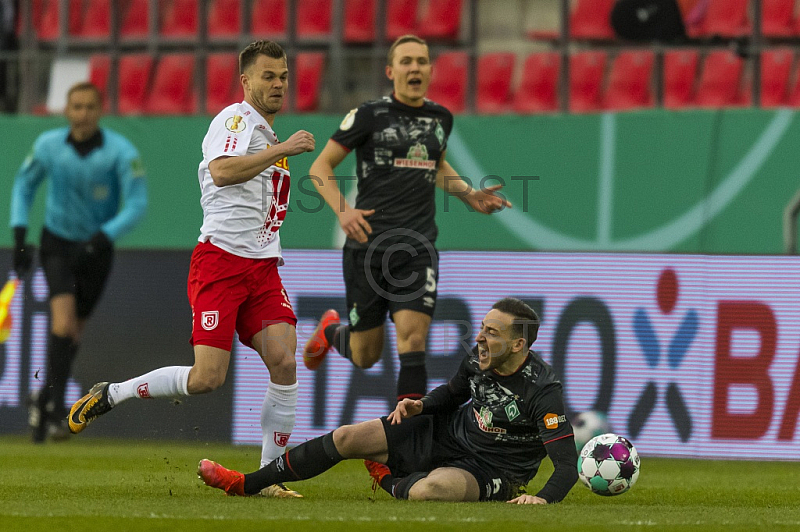 GER, DFB Pokal Viertelfinale, SSV Jahn Regensburg vs. SV Werder Bremen