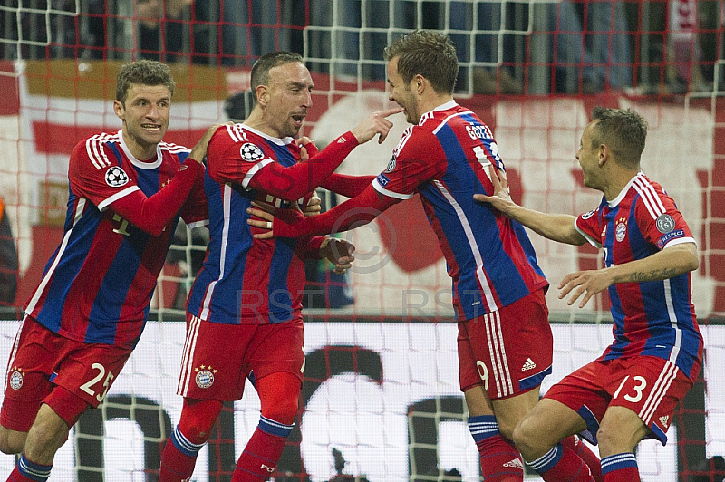 GER, UEFA CL Achtelfinale, FC Bayern Muenchen vs.  Shakhtar Donetsk