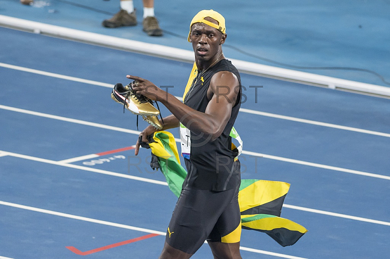 BRA, Olympia 2016 Rio, Leichtathletik, 100 meter Finale der Maenner 