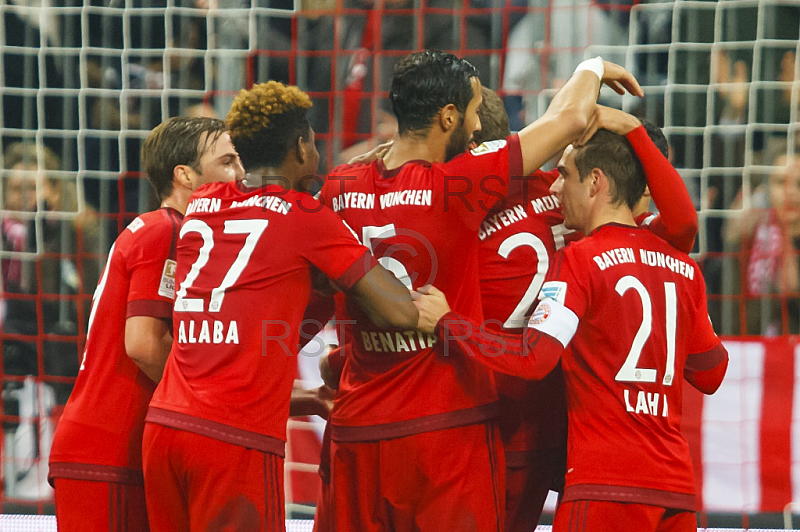 GER, 1.FBL,  FC Bayern Muenchen vs. SV Werder Bremen