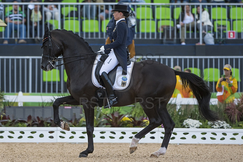 BRA, Olympia 2016 Rio, Reitsport , Dressur Mannschaft Grand Prix Spezial