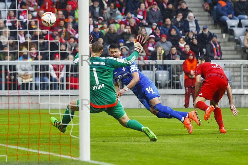 GER, 1.FBL,  FC Bayern Muenchen vs. Darmstadt 98