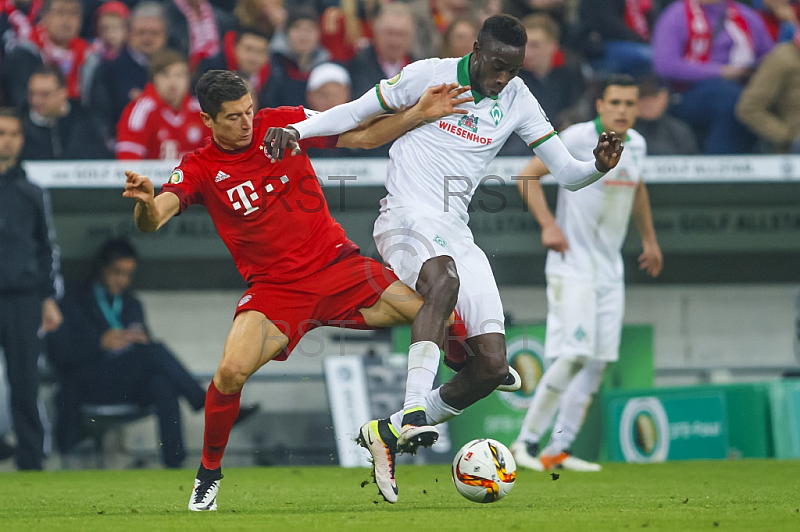 GER, DFB Pokal Halbfinale,  FC Bayern Muenchen vs. SV Werder Bremen 